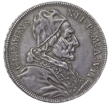 Clemente XII  (1730-1740) Mezza ... 