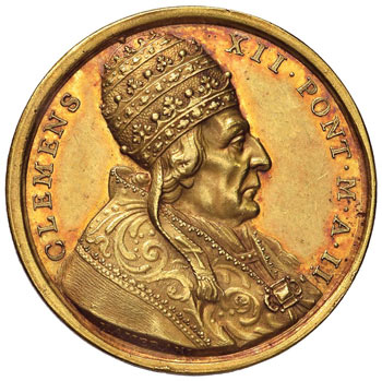 Clemente XII  (1730-1740) Medaglia ... 