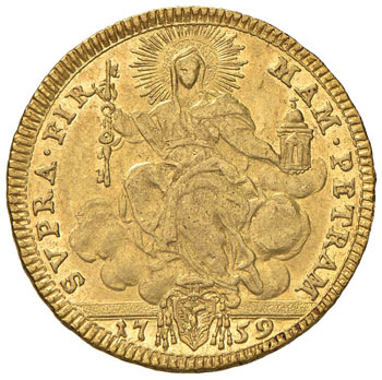 Clemente XIII (1758-1769) Doppio ... 