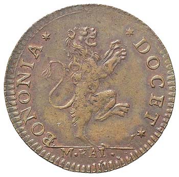 Pio VI (1774-1799) Bologna - Mezzo ... 