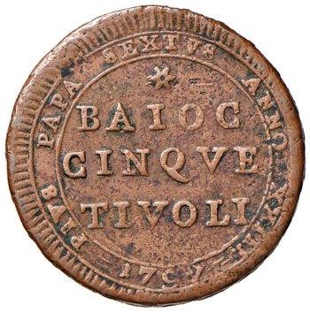 Pio VI (1774-1799) Tivoli - ... 