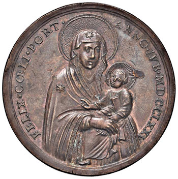 Pio VI (1774-1799) Medaglia 1775 ... 