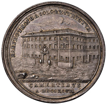 Pio VI (1774-1799) Medaglia A. ... 