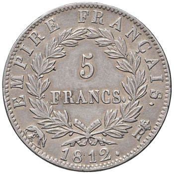 Napoleone (1804-1814) 5 Franchi ... 