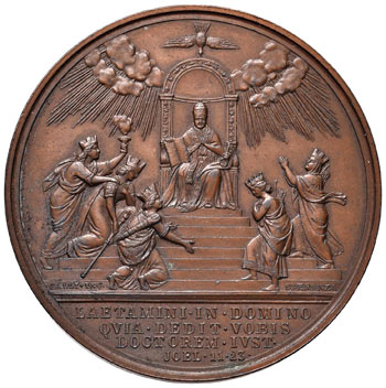 Pio IX (1846-1878) Medaglia 1871 ... 
