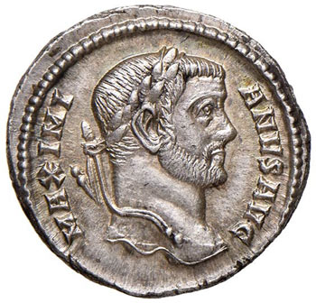 Massimiano (286-305) Argenteo ... 