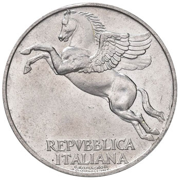 Repubblica italiana - 10 Lire 1947 ... 