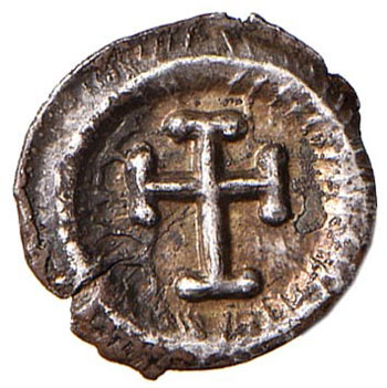 Eraclio (610-641) Mezza siliqua ... 