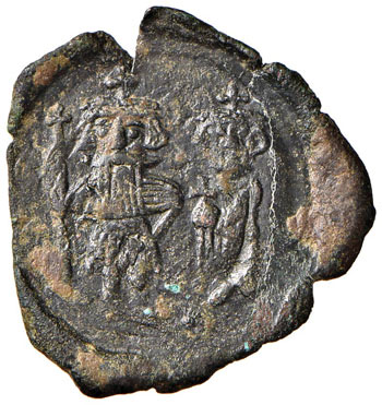 Costanzo II (641-668) Follis ... 