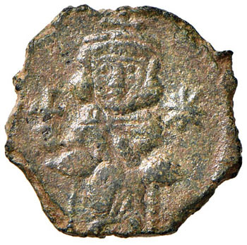 Giustiniano II (685-695) Follis ... 