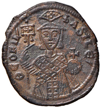 Teofilo I (829-842) Follis - Busto ... 