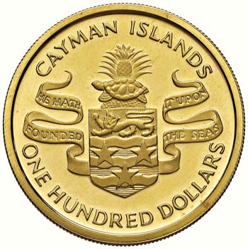 CAIMAN ISLANDS 100 Dollari 1974 ... 