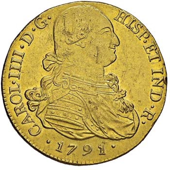 COLOMBIA Carlos IV (1788-1808) 8 ... 