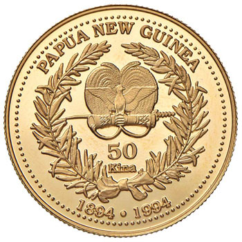 PAPUA NUOVA GUINEA 50 Kina 1994 - ... 