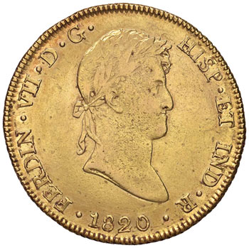 PERU Ferdinando VII (1808-1824) 8 ... 
