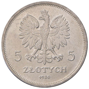 POLONIA 5 Zloty 1930 - AG (g ... 