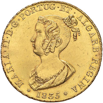 PORTOGALLO Maria II (1834-1853) 4 ... 