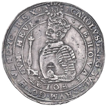 SVEZIA Carlo IX (1604-1611) 4 Mark ... 