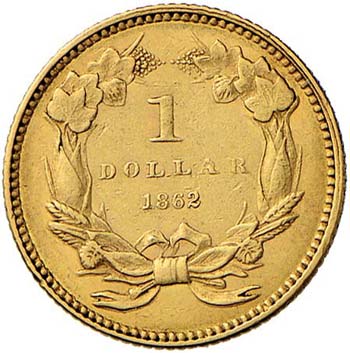 USA Dollaro 1862 - Fr. 94 AU (g ... 