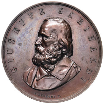 Giuseppe Garibaldi - Medaglia 1862 ... 