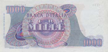 BANCA D’ITALIA - 1.000 Lire ... 