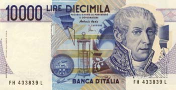 BANCA D’ITALIA - 10.000 Lire ... 