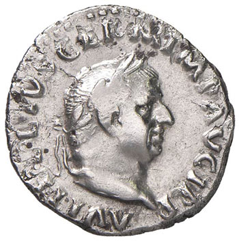 Vitellio (69 d.C.) Denario - Testa ... 