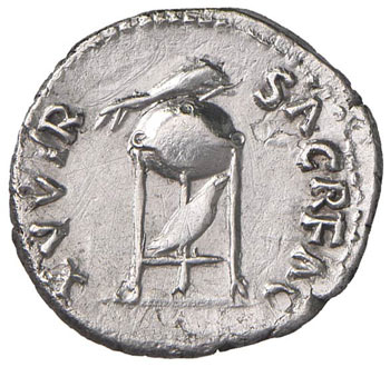 Vitellio (69 d.C.) Denario - Testa ... 