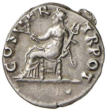 Vespasiano (69-79) Denario - Testa ... 