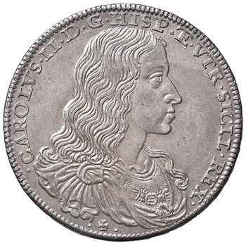 NAPOLI Carlo II (1674-1700) Mezzo ... 