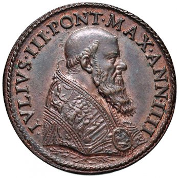 Giulio III  (1550-1555) Medaglia ... 