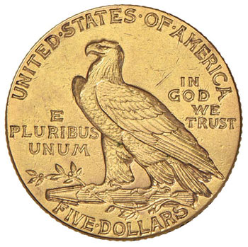 USA 5 Dollari 1913 - Fr. 148 AU (g ... 
