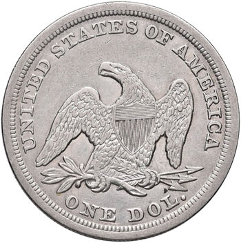 USA Dollaro 1846 - AG (g 26,59)