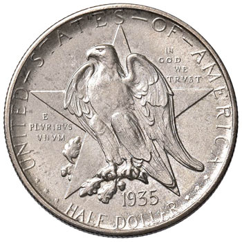 USA Mezzo dollaro 1936 Alamo - AG ... 
