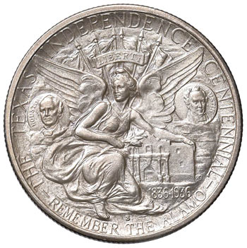 USA Mezzo dollaro 1936 Alamo - AG ... 