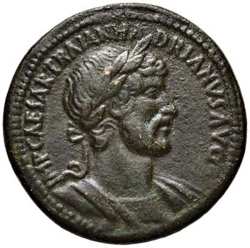 Adriano (117-138) Sesterzio, fuso, ... 