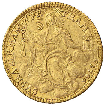 Clemente XIII (1758-1769) Zecchino ... 