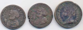 Pio VI (1775-1799) Lotto di tre ... 