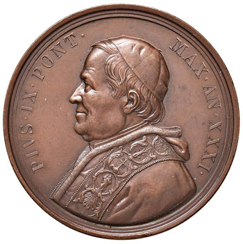 Pio IX (1845-1878) Medaglia A. ... 