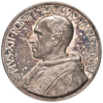 Pio XII (1939-1958) Medaglia A. XI ... 