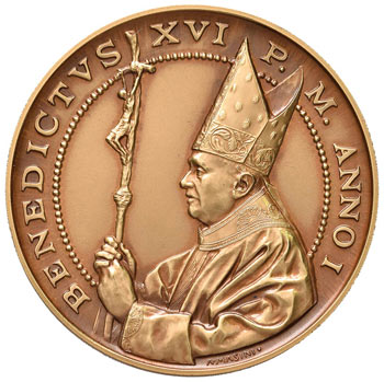 Benedetto XVI (2005-2013) Medaglia ... 