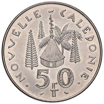 FRANCIA Nuova Caledonia - 50 ... 