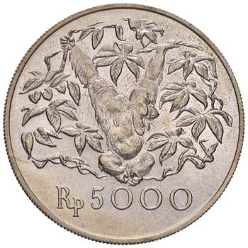 INDONESIA 5.000 Rupie 1974 - KM 40 ... 