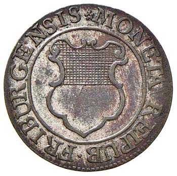 SVIZZERA Friburgo - ½ Batzen 1793 ... 