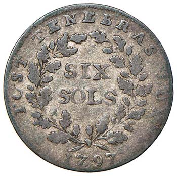 SVIZZERA Ginevra - 6 Sols 1797 - ... 