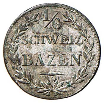 SVIZZERA Graubünden - 1/6 Batzen ... 