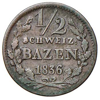 SVIZZERA Graubünden - 1/2 Batzen ... 