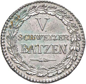 SVIZZERA Graubünden - 5 Batzen ... 
