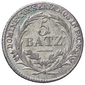 SVIZZERA Lucerna - 5 Batzen 1816 - ... 