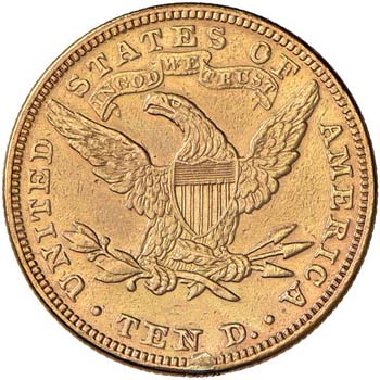 USA 10 Dollari 1894 - AU (g 16,70) ... 